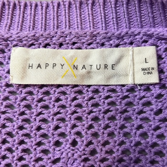 Happy X Nature by Kate Hudson for New York & Company Puff Sleeve Sweater - Picture 6 of 8